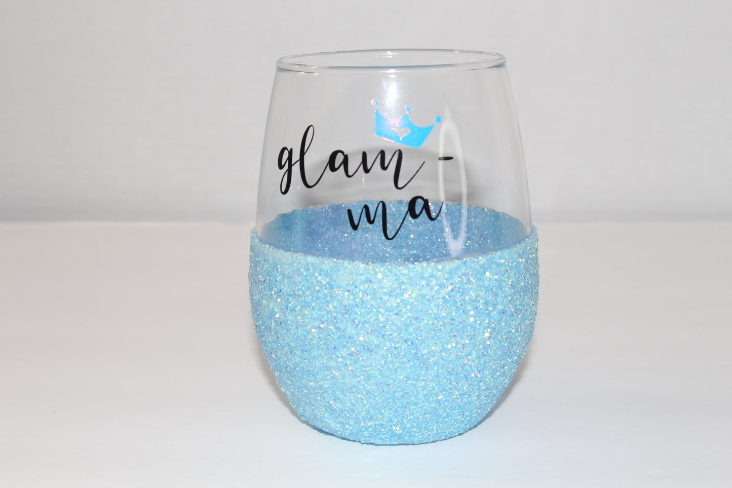 Glam-ma Glitter Wine Glass