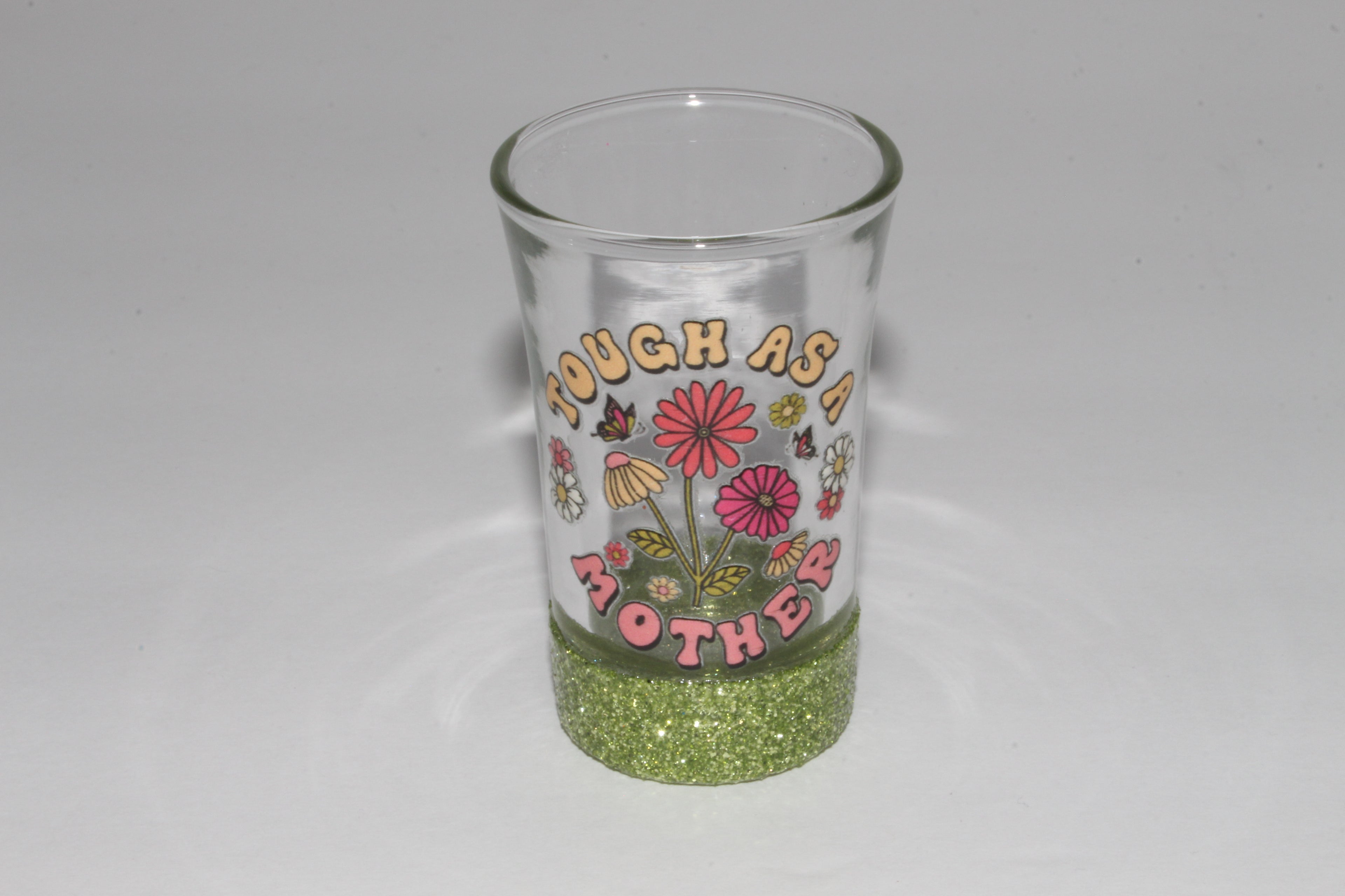 Glittered Shot Glasses