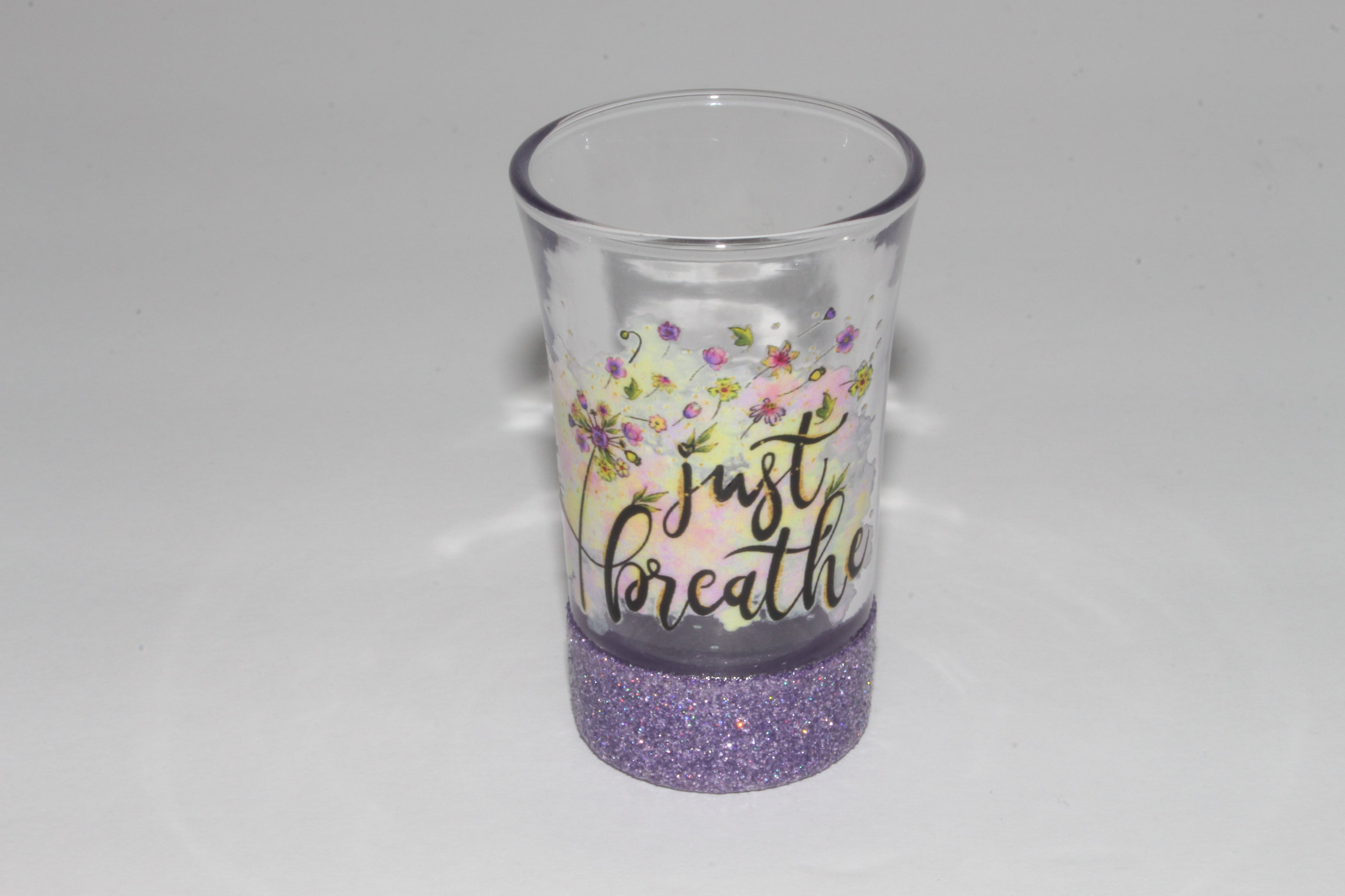 Glittered Shot Glasses