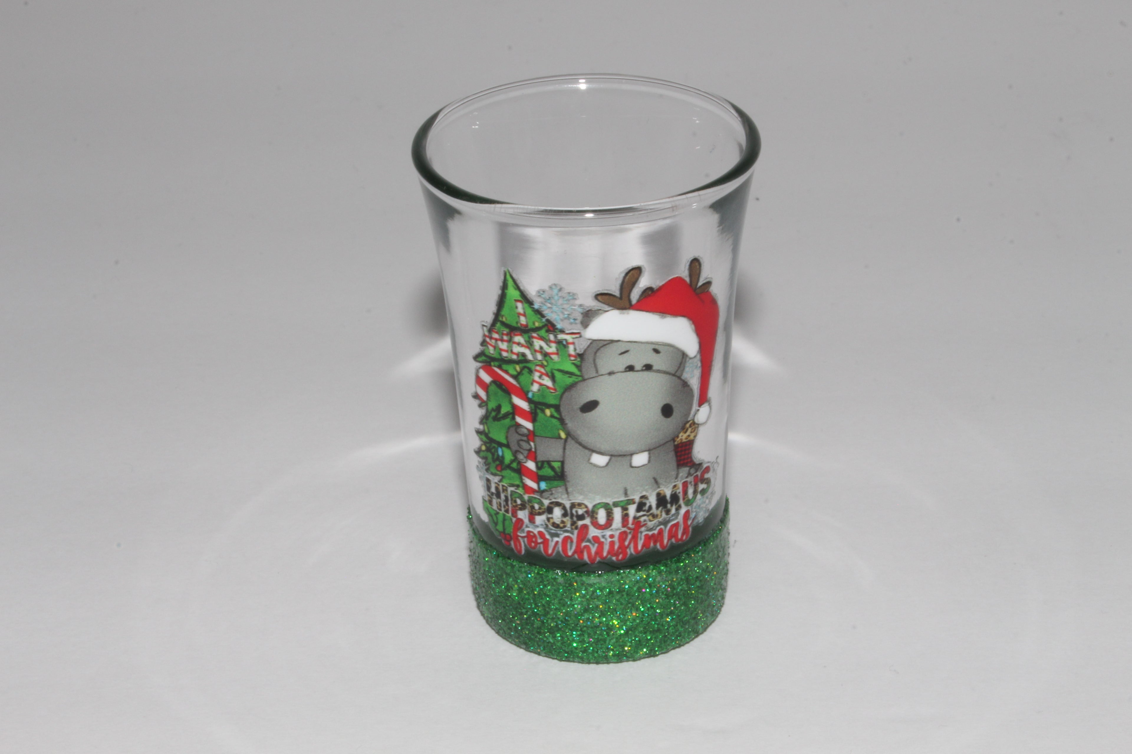 Glittered Shot Glasses